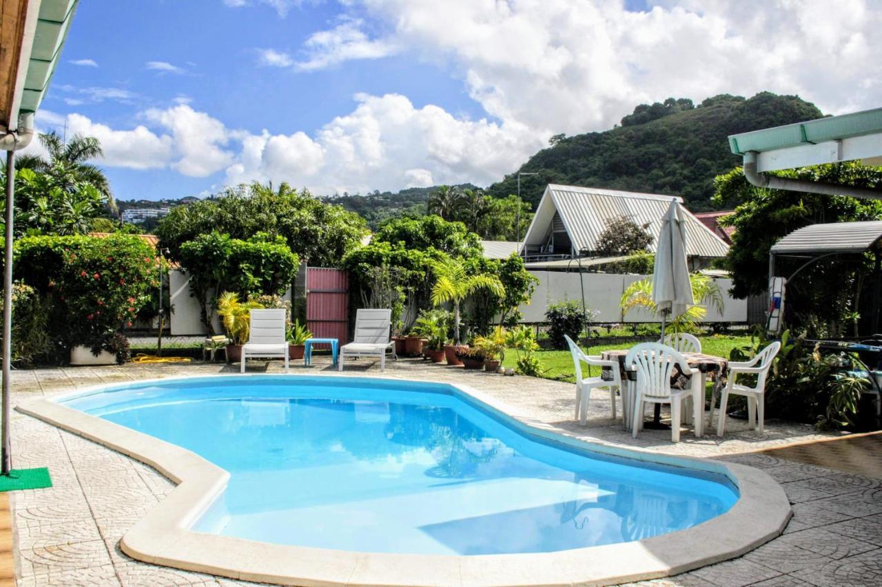 Tahiti - Sanny'S Place Family Room & Poo Punaauia  ภายนอก รูปภาพ